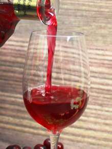 MICHLEY 2/4/6 件红酒杯套装，12.7 盎司/360 毫升，不易破碎的 Tritan 塑料材质香槟杯，节日活动、周年纪念、派对礼物，可用于游泳池、酒吧和户外，送给父亲的礼物