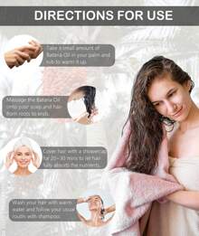 Batana Oil For Hair, 100% Pure, Unrefined And Raw Batana Oil, Promotes Hair Health For Men & Women, 8.43 OZ - Olive Green - View 4