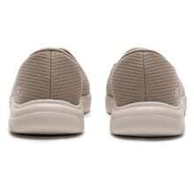Skechers ON-THE-GO FLEX 女士轻便休闲透气一脚蹬鞋，妈妈步行鞋，款式 136504-TPE - 灰褐色 - 查看 5