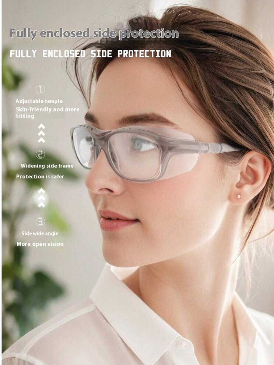 Ultimate Safety Glasses - Anti-Fog, Protection Splash Resistant For Industrial Use With Impact & Liquid Shield - Multicolor - View 1