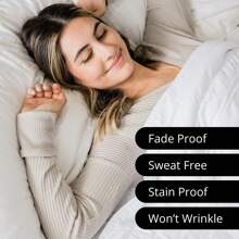 Wholesale Bulk Case 12-Pack Bed Sheet Sets – Hotel-Quality Soft Bedding With 16"-18" Deep Pocket Fitted Sheets – Wrinkle-Free, Cooling & Breathable – 12 Complete Set (Includes 2 Pillowcases, 1 Flat & 1 Fitted Sheet Per Set) – Ideal For Hotels, Spas, Airbnbs, Rentals & Hospitality Use