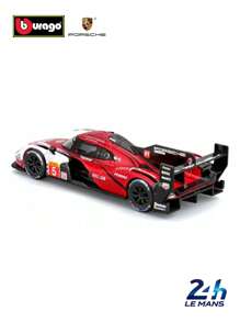 Burago Bburago 1:43 Porsche 963 #5 24h LeMans 2023 Cameron, Christensen, Makowiecki Racing Model Car Modelo Presente de Natal