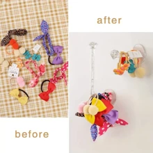 1 pieza/2 piezas/3 piezas/5 piezas Estante de almacenamiento de joyas, Organizador montado en la pared, Estante colgante para pulseras, Estante para pinzas sin marcas en el cabello, Soporte para diademas, Ganchos para baño, Ganchos sin daños, Soporte para llaves, Decoración de pared, Estante de almacenamiento montado en la pared, Ideal para colgar collares, joyas, pulseras, accesorios de baño, fiesta de revelación de género, perfecto para cumpleaños, bodas, fiestas, el regalo perfecto para colegas, amigos y familiares, de vuelta a la escuela