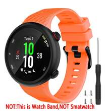 Compatible With Garmin Forerunner 45 Band, Soft Silicone Sport Replacement Watch Band, Fitness Strap Bracelet Wristband For Garmin Forerunner 45 Smartwatch - Garmin Forerunner 45 - View 8