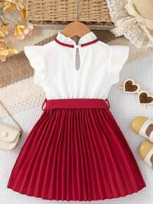 Elegant Princess Dress For Children And Youth - Redwood - View 2