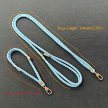 1 Set Adjustable Phone Lanyard Set & Wrist Strap,Anti Theft Phone Strap Neck Lanyard,Crossbody Cell Phone Lanyard,For Keys ID Badges Phones Wallet - Multicolor - View 7