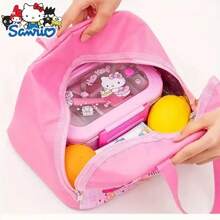Sanrio 1 szt. Sanrio Hello Kitty Melody Laurel Dog Kulomi Student Izolowana Torba Lunch Box Dziewczęca Duża Torba Bento Duża Pojemność Torba Lunchowa Z Ryżem Torba Lunchowa