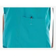 Scrub Uniforme para Médico, Doctor, Doctora, Enfermero, Enfermera, Veterinario, Veterinaria - azul real - Ver 4