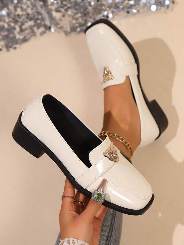 Women Loafers Flats Work Shoes Low Heels Dress Shoes Slip-On Shoes Black Leather Shoes Slip-On Shoes Black Shoes Soft Sole Black Leather Shoes Beige Leather Shoes