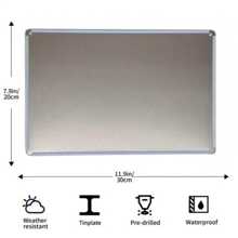 1pc Vintage Sports Car Metal Metal Sign, 20x20cm (8x8 Inches), Waterproof, Fade-Resistant Wall Art For Home, Kitchen, Restaurant, Bedroom, Garden, Garage, Hotel, Office Decor