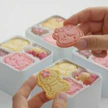 Cute Baby Head Body Cookie Cutter Mold Novel Dragon Flower Heart Biscuit Stamp Chinese Zodiac Birthday Pastry Kitchenware