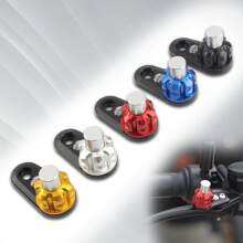 PowerMotor 摩托车刹车杆锁驻车通用适用于川崎 NMAX 155 125 MT 07 03 CBR 铝合金 CNC 配件