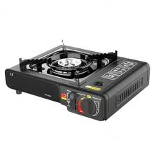 Portable Stove Automatic Gas Stove For Camping Explorer - 黑色 - 查看 1