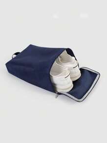 1 pièce Sac à chaussures multifonctionnel personnalisé anti-poussière, grand sac à chaussures étanche portable, sac à chaussures avec lettre brodée pour le voyage, compartiment double pour chaussures, convient comme cadeau pour la famille, les amis, le petit ami/la petite amie, Noël, la Saint-Valentin, l'anniversaire, lettre, portable, multifonction, polyvalent, léger, grande capacité, tout usage, pratique, mignon, adorable, sobre, vibrations de vacances/vacances, minimaliste, personnalisé, unique, personnalisé, cadeaux idéaux pour elle, les femmes, les débutants et les employés de bureau, la petite amie, les filles roses, elle, les amis, les enfants, la famille, les accessoires de voyage