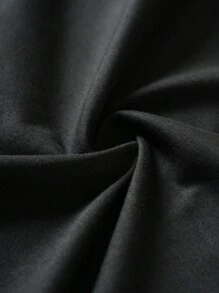 Camisa de Algodón Puro y Duro con Impresión Digital Casual con Estilo de la Banda SYSTEM OF A DOWN - Negro - Ver 4