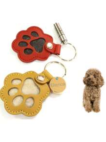 Bolsa conmemorativa de almacenamiento de pelo de mascota, bolsa de pelo de mascota hecha, bolsa conmemorativa de almacenamiento de pelo de gato y perro, llavero portátil multifuncional para gatos y perros, guardador de pelo conmemorativo de mascota (con llavero)