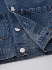 Veste en jean pour bébé fille, vêtements élégants pour enfants, vêtements d'extérieur coréens pour le printemps et l'automne