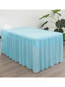 2pcs/Set Disposable Plastic Tablecloth Set, Rectangular Solid Color, Suitable For Wedding, Bridal Shower, Birthday, Buffet Party, Elegant Table Decoration, Holiday Party Supplies, Fits Various Event Themes