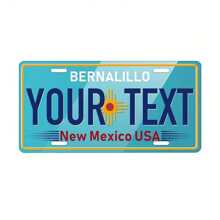 Placas de matrícula de California personalizadas y personalizadas, decoración retro de 20 placas de matrícula, adecuadas para placas de matrícula estatales, placas de matrícula con texto personalizado, placas de matrícula para decoración de vehículos, placas de matrícula de aluminio de alta calidad, 6x12 pulgadas, impresión gráfica - Multicolor - Ver 9