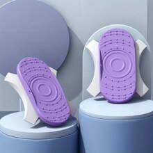 1 Piece Split Waist Torsion, Double Pedal Abdominal Machine, Rotary Waist Torsion Fitness Equipment Household Artifact - Core Strength Training Equipment Home, Office, Outdoor Fitness - Aerobic Waist Torsion Without Charging Sports Training - Purple Split Waist Twister - View 1