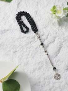 1 件/2 件 45 件 8 毫米手工黑色亚克力穆斯林念珠（多种颜色）