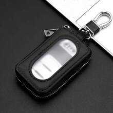 可视镜窗 汽车钥匙保护袋 皮革钥匙扣 迷你汽车钥匙袋 PU 皮革钥匙圈钱包 拉链袋 汽车钥匙扣 汽车钥匙扣 圣诞礼物 伴娘礼物 趣味礼物 教师节礼物 小礼物 礼物创意 生日礼物 送给男士的礼物 送给女士的礼物