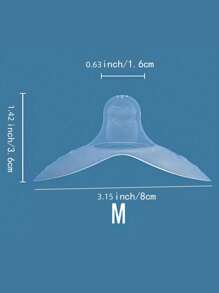 2 unidades de Cubiertas de lactancia de silicona con caja de almacenamiento, protectores de pezones, escudos de lactancia anti-dolor y anti-mordida, almohadillas de pecho delgadas, cubiertas fáciles de limpiar - Multicolor - Ver 14