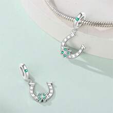 925 Sterling Silver Sunflower And Morning Glory Charm Tulip Daisy Charm Four Leaf Clover Charm Rose Charm Flower Charm Suitable For Women Bracelet Necklace DIY Jewelry Making Charm And Daily Clothing Matching Jewelry Decoration Suitable For Girls