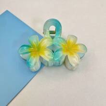 Double-Paired Flossom Clip Candy Gradient Color Flower Hairpin Female Hair Accessories Headdress