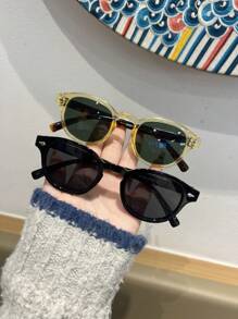 1pc/2pcs/3pcs Women Fashion Sunglasses, 2025 New Retro Mini Frame Sunglasses, Metal Hinge, Suitable For Daily, Party, Music Festival Fashionable Shade Elegant Outfit Family Outings Travel Vacation Holiday For Summer Beach Vacation,Outdoor,Travel