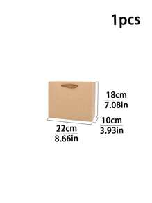 1pc/2pcs White Card Paper Bags, Gift Bags, White Paper Shopping Bags For Clothing Stores, Jewelry And Beauty Packaging, Large Size Gift Wrapping Paper Bags