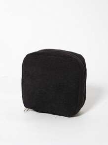 迷你时尚手持收纳包、零钱包，适合外出携带 - 黑色 - 查看 4