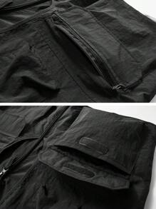 Lightweight Fishing Vest For Summer, Multi-Functional Outdoor Work Vest For Photography, Hiking, Hunting, Practical Vest Jacket - Black - View 4