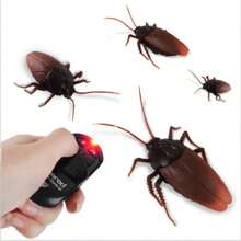 Trick Electric Cockroach Pet RC Simulation Spider Robotic Remote Control Ant Toy Halloween Xmas Mini Gift For Adult Prank Insect - F - View 2