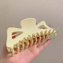 1pc/2pcs/3pcs Set Of New Oversized French Slouchy Hair Claw Clips For Women Fall Winter Hair Clip Hair Accessories For Women For Vacation Outfits Woman - Coffee Brown - View 6