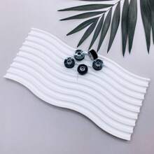 5-100pcs Pack Plastic Bobbins Thread For Household Sewing Machine Polyester Black White