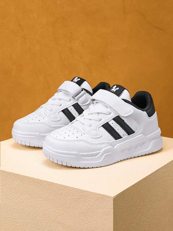 Kinder Unisex Weiße Lässig Sneakers, Kinderschuhe aus Segeltuch, Schüler Athletische Outdoor Laufschuhe, Rutschfest, Geeignet für alle Jahreszeiten