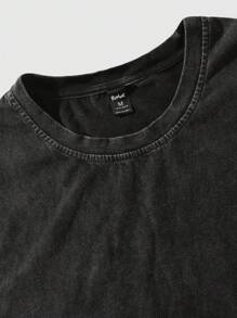 Men's Solid Color Crew Neck Casual Versatile Tank Top