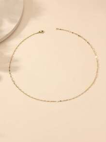 1 pièce Collier de mode avec décorations de sequins pailletés