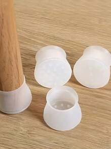 20pcs Simple Silicone Chair/Table Leg Caps, Furniture Floor Protectors