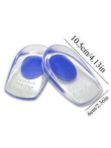 2 piezas Plantillas para alivio del dolor de talón, protegen los talones y absorben el impacto para zapatos deportivos, útiles escolares, dolor de talón, espolón calcáneo, tratamiento de tendón de Aquiles, San Valentín, cachorro, carnaval, zapato, selecciones de primavera y verano, regalos para damas de honor, habitación, decoración de dormitorio, playa, viaje, para hombres, para mujeres, vacaciones, cosas lindas - Multicolor - Ver 2