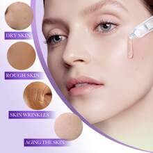 30 件/盒视黄醇安瓿精华液/透明质酸保湿/维生素 C 美白女士所有皮肤日常面部紧致精华液，抚平皱纹，便携旅行必备 - 白色 - 查看 7