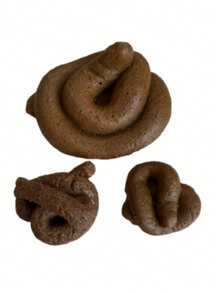 1 件逼真柔软恶作剧假狗屎，适合万圣节、圣诞节、新年、愚人节、情人节、朋友聚会、生日派对、恶作剧礼物、照片道具 - 彩色 - 查看 6