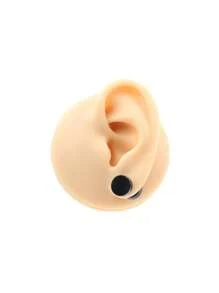 2 Pieces Punk Men Strong Magnet Magnetic Ear Stud Set Non Piercing Earrings Fake Earrings Gift For Boyfriend Lover Jewelry - Magnet Earring - View 8
