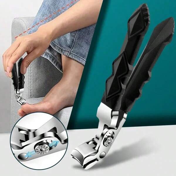 New Anti-Splash Nail Clippers Large Thick Hard Special Nail Clippers Diagonal Pliers Nail Scissors Household Manicure Tools
