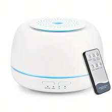 1 300ml USB Portable Mini Aromatic Ultrasonic Essential Oil Diffuser With Humidification Function. The Wood Grain Aromatherapy Machine Has Automatic Shut-Off Function Without Water, Timing Function, And 7-Color Ambient Light. It Comes With A Remote Control And Is Suitable For Homes, Rooms, And Offices.