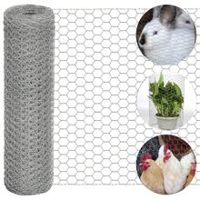 1pc Chicken Wire Fencing Mesh, Metal Floral Chicken Wire Fence For Crafts Poultry Garden, Hexagonal Galvanized Netting For Chicken Coop Barrier Rabbit Cage