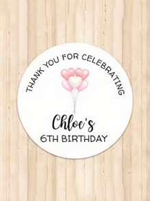 Pegatinas y logotipos personalizados, pegatinas personalizadas de 4, 5, 6 o 7 cm, personalizadas con su nombre y fecha, perfectas para pegatinas creativas como bodas, cumpleaños y bautizos. Adecuadas para diversas ocasiones, incluyendo fotos, imágenes, etiquetas, pegatinas con logotipo personalizado, invitaciones a fiestas de cumpleaños, suministros para fiestas de agradecimiento, multifuncionales, de dibujos animados, regalos ideales para él, regalos ideales para ella, mamá, amigos, hijo, hija, hogar, escuela, comedor, sala de estar, dormitorio, salón de té, oficina, útiles escolares, hogar y vida, decora tu hogar, etiquetas personalizadas - Multicolor - Ver 51