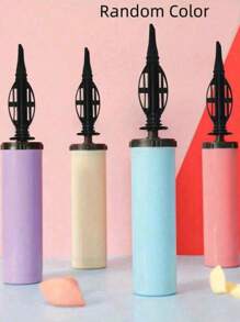 1/3pcs Balloon Inflator, Random Color Balloon Hand Pump, Balloon Accessories, Party Activities Supplies, Party Tools