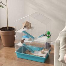 PawHut Small Animal Cages & Houses - 藍色 - 查看 9